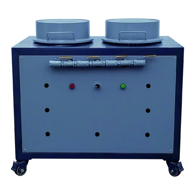 กระเป๋าสตางค์ระบายเสียง PVC เสียงต่ํา Advanced Double Head Vacuum Cabinet For Silicone Label Production